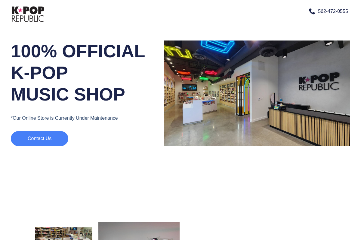 kpoprepublic.com homepage screenshot