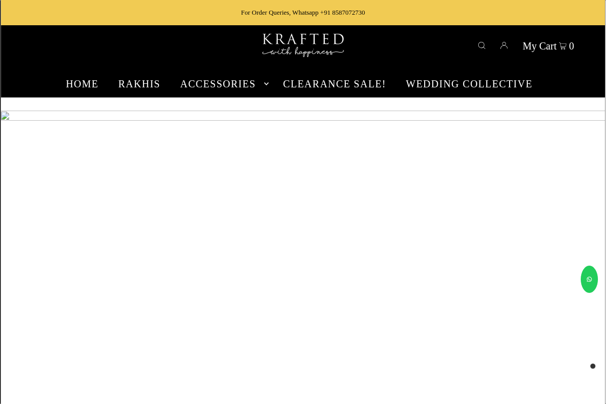 kraftedwithhappiness.com homepage screenshot