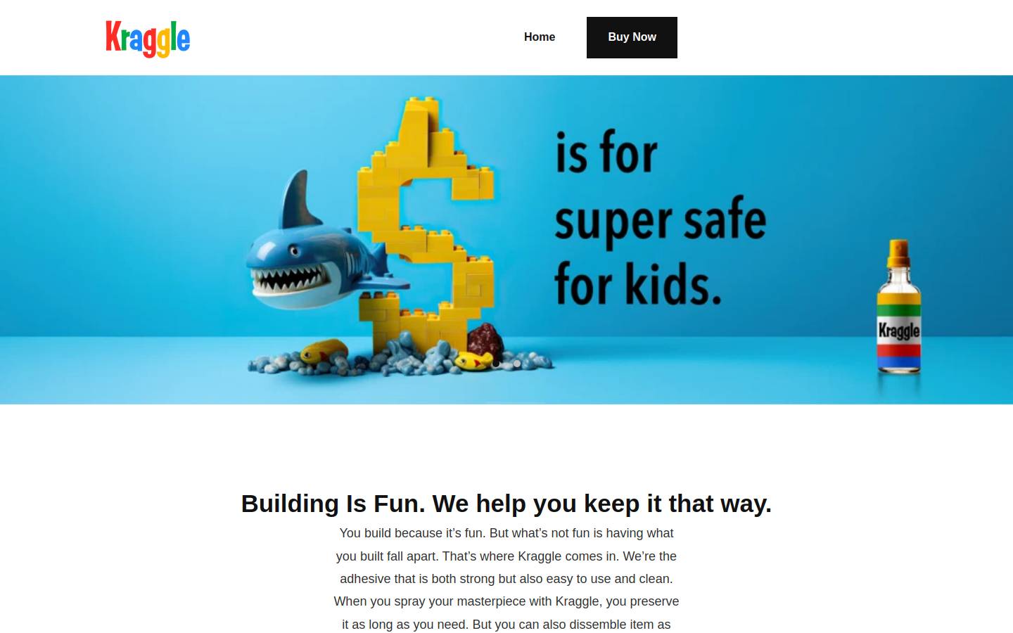 kraggleus.com homepage screenshot