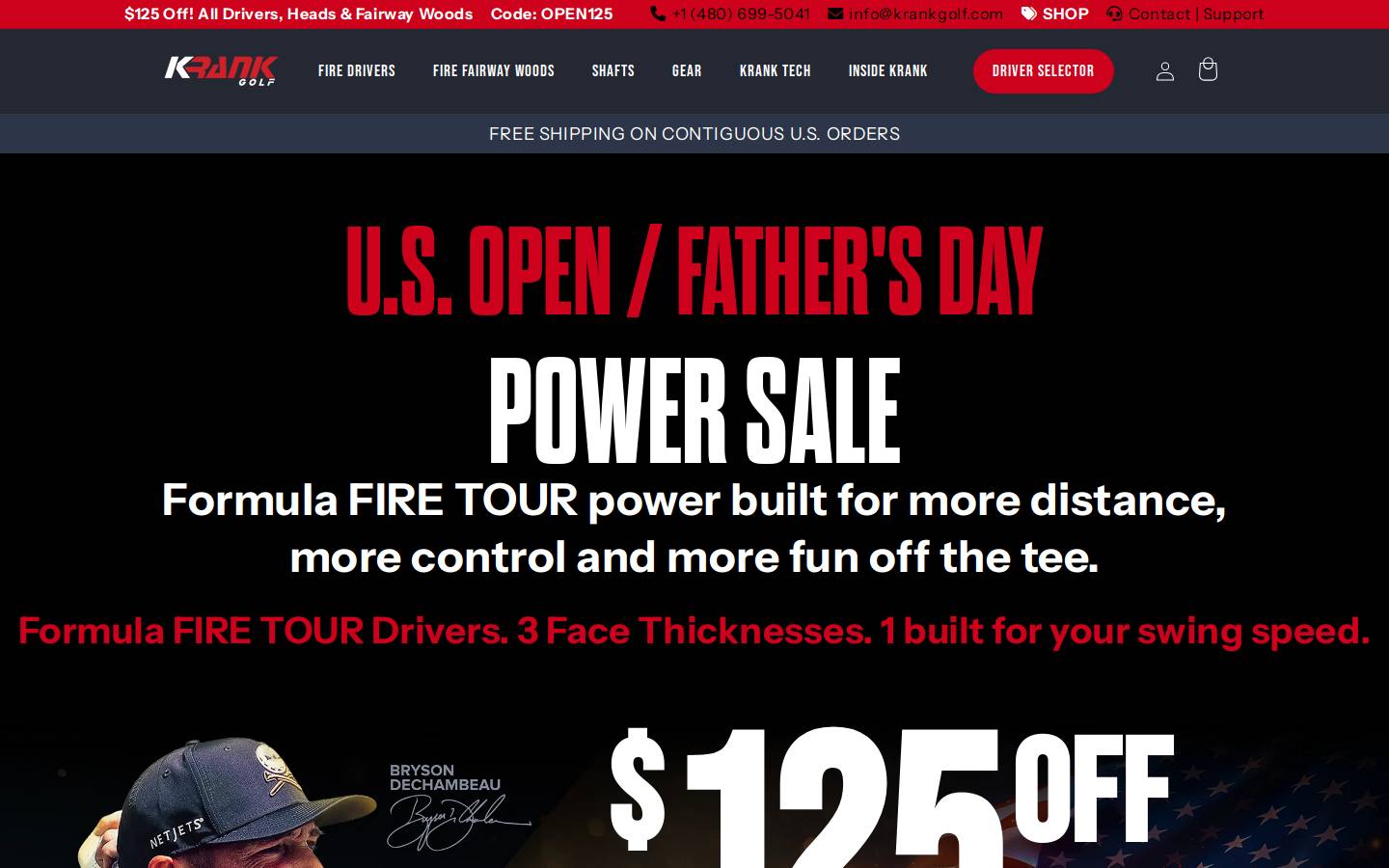 krankgolf.com homepage screenshot
