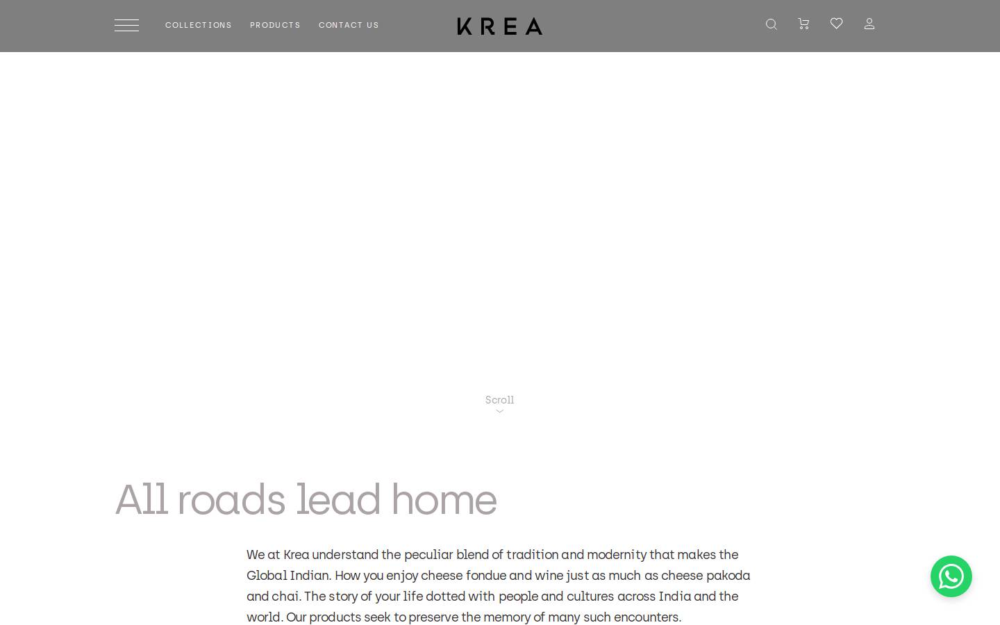 kreaworld.com homepage screenshot