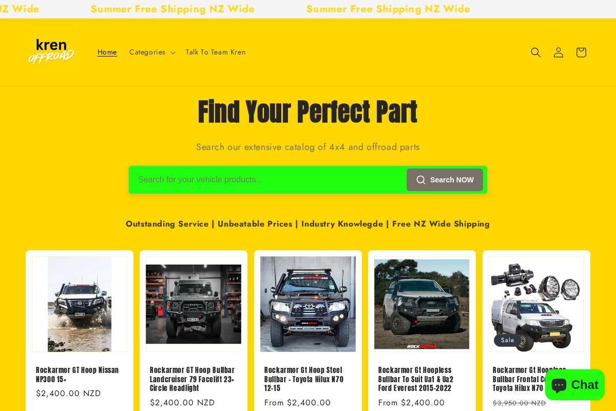 krenbits.com homepage screenshot