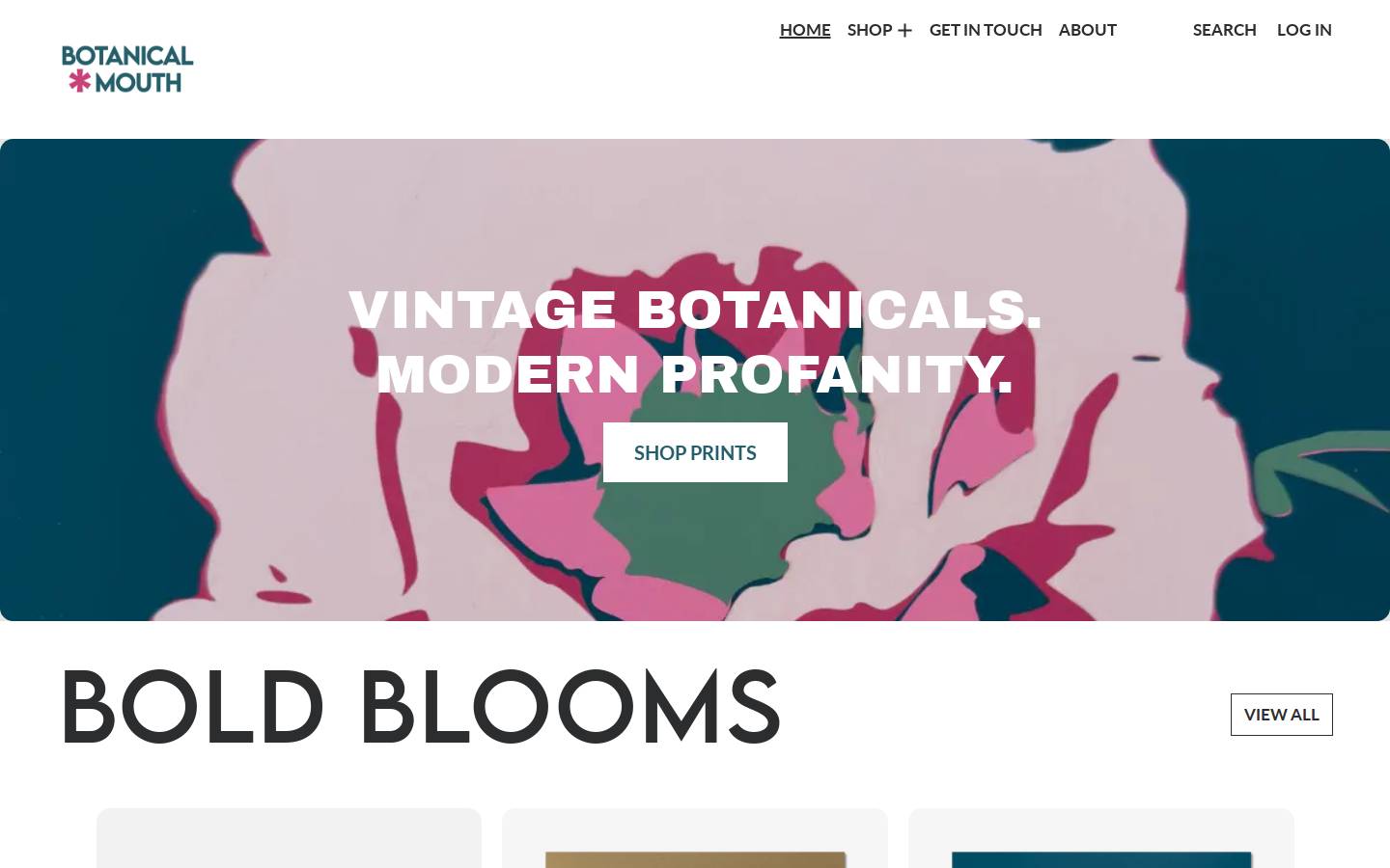 kristenbward.com homepage screenshot