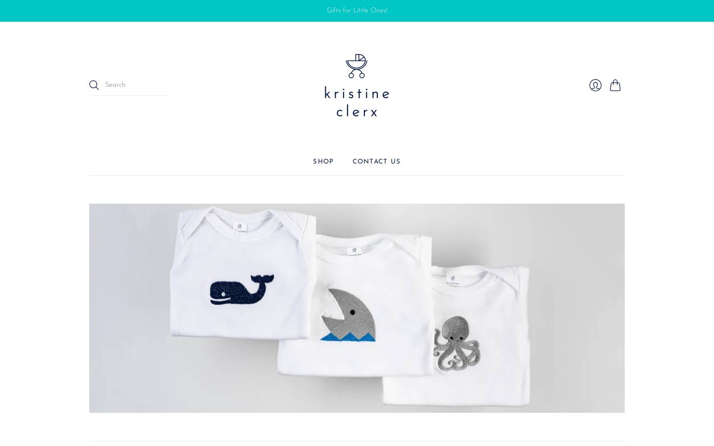 kristineclerx.com homepage screenshot