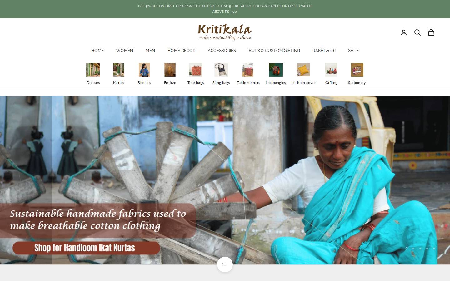 kritikala.org homepage screenshot