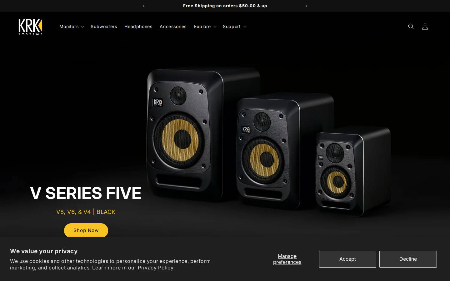krkmusic.com homepage screenshot
