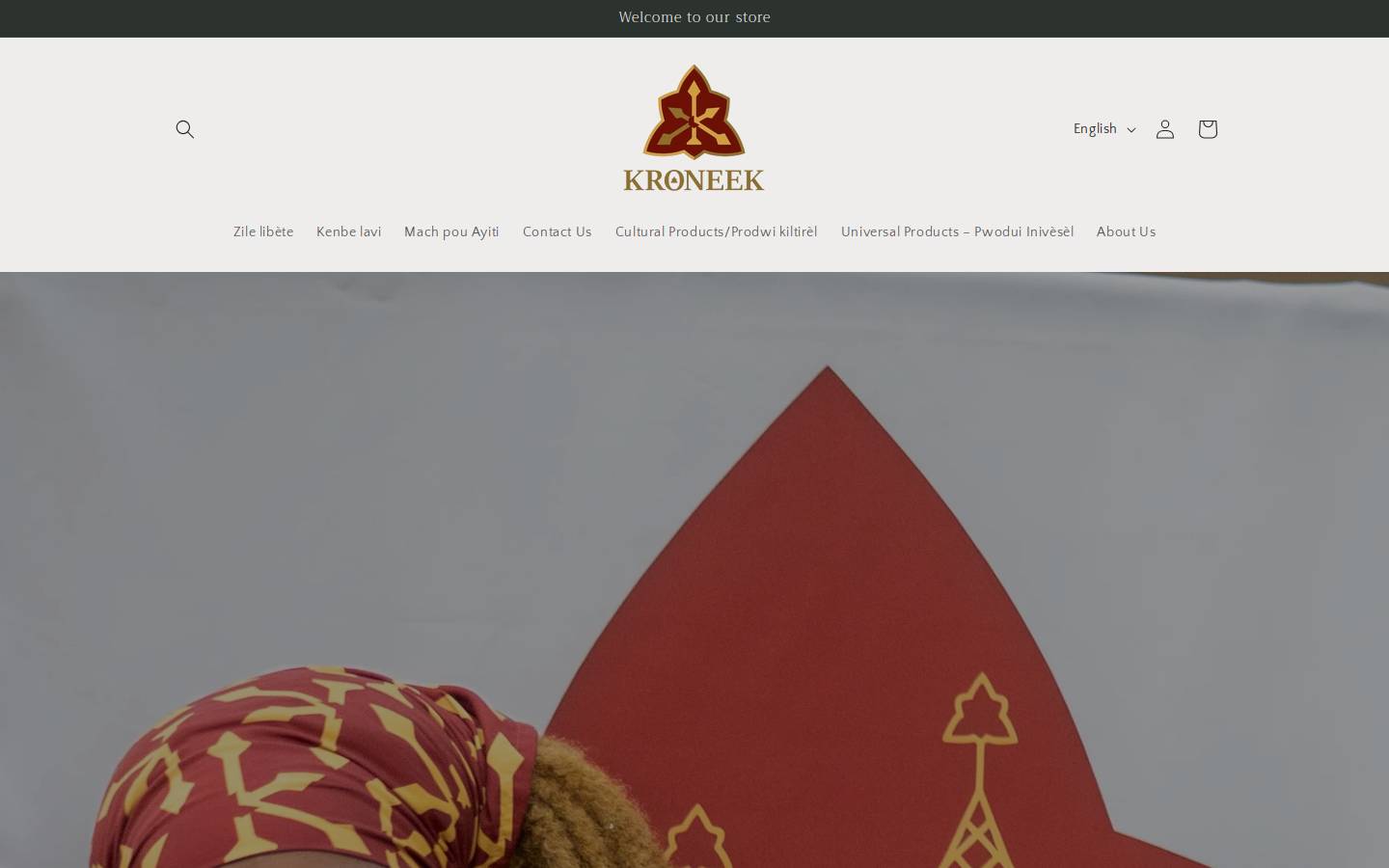 kroneek.com homepage screenshot