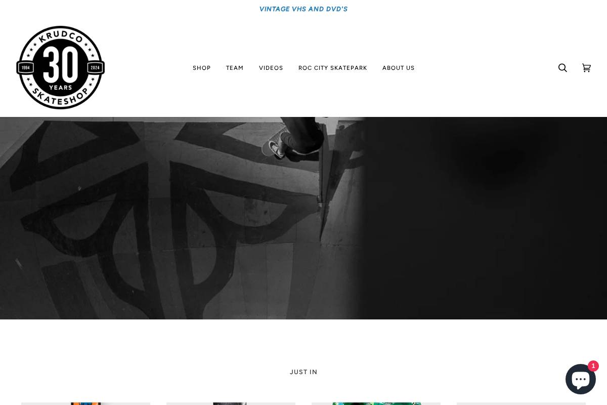 krudco.com homepage screenshot