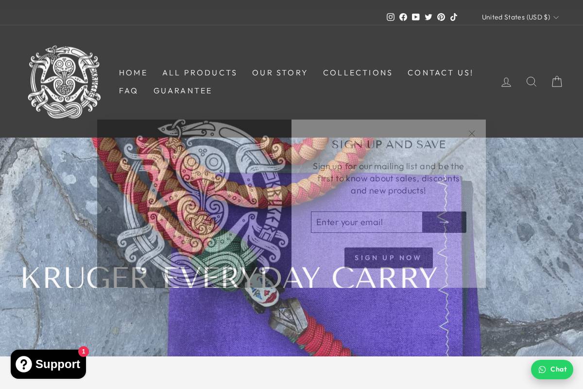 krugeredc.com homepage screenshot