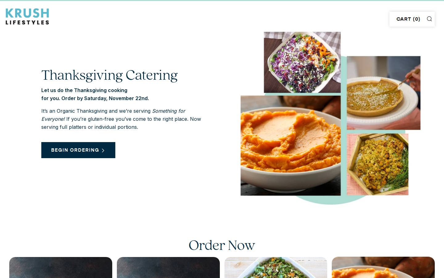 krushlifestyles.com homepage screenshot