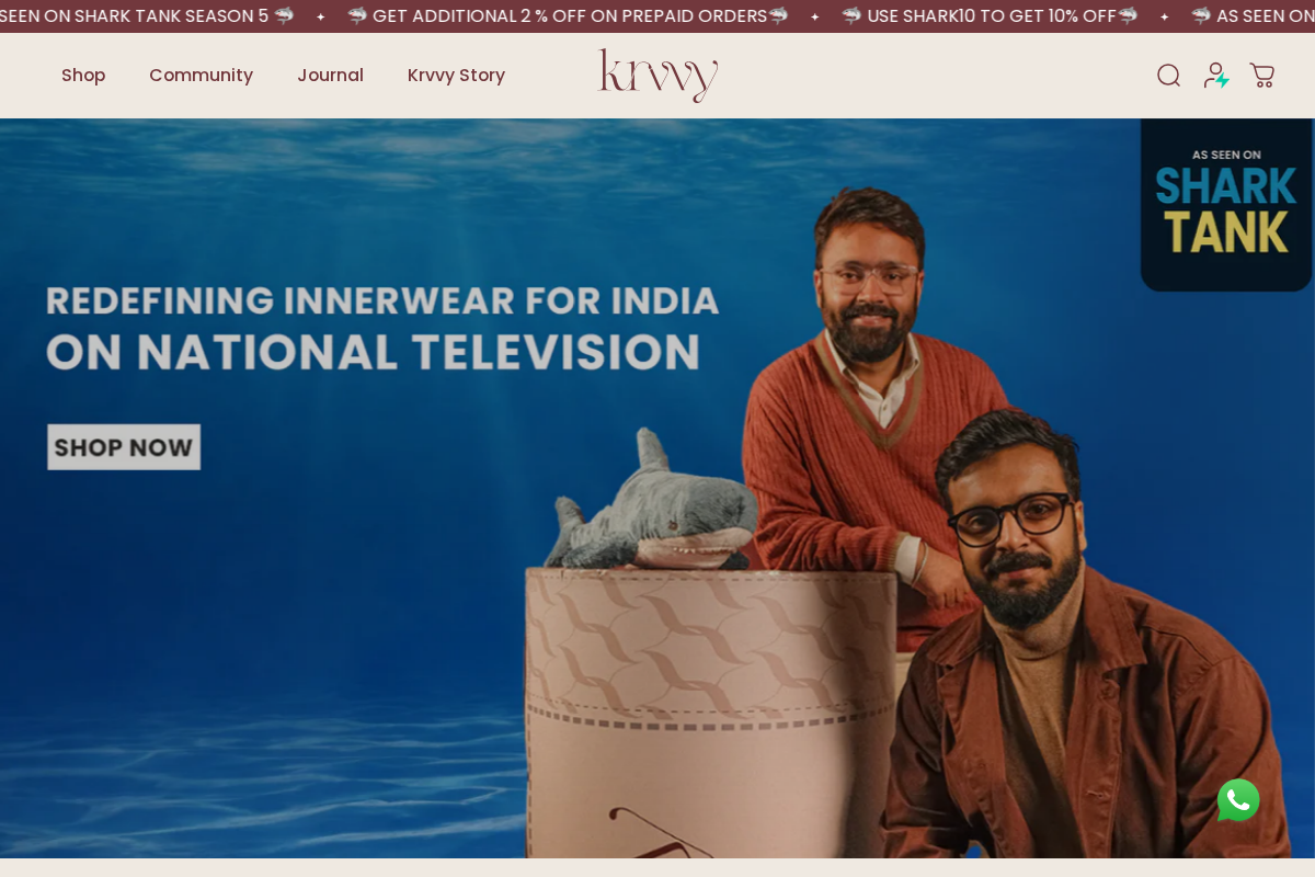krvvy.com homepage screenshot