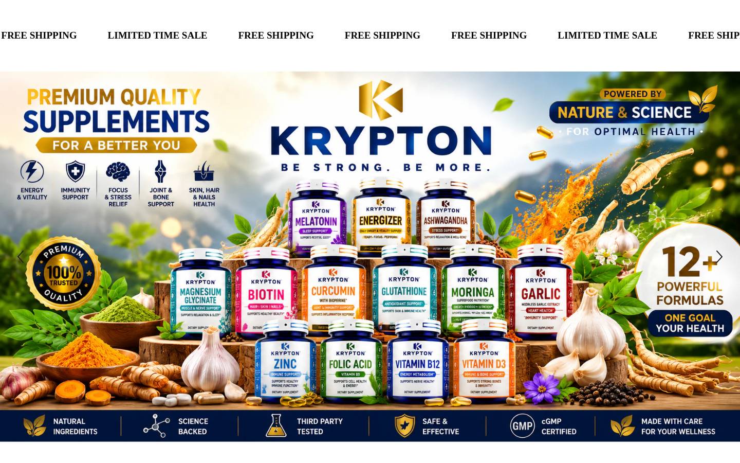 kryptonz.com homepage screenshot