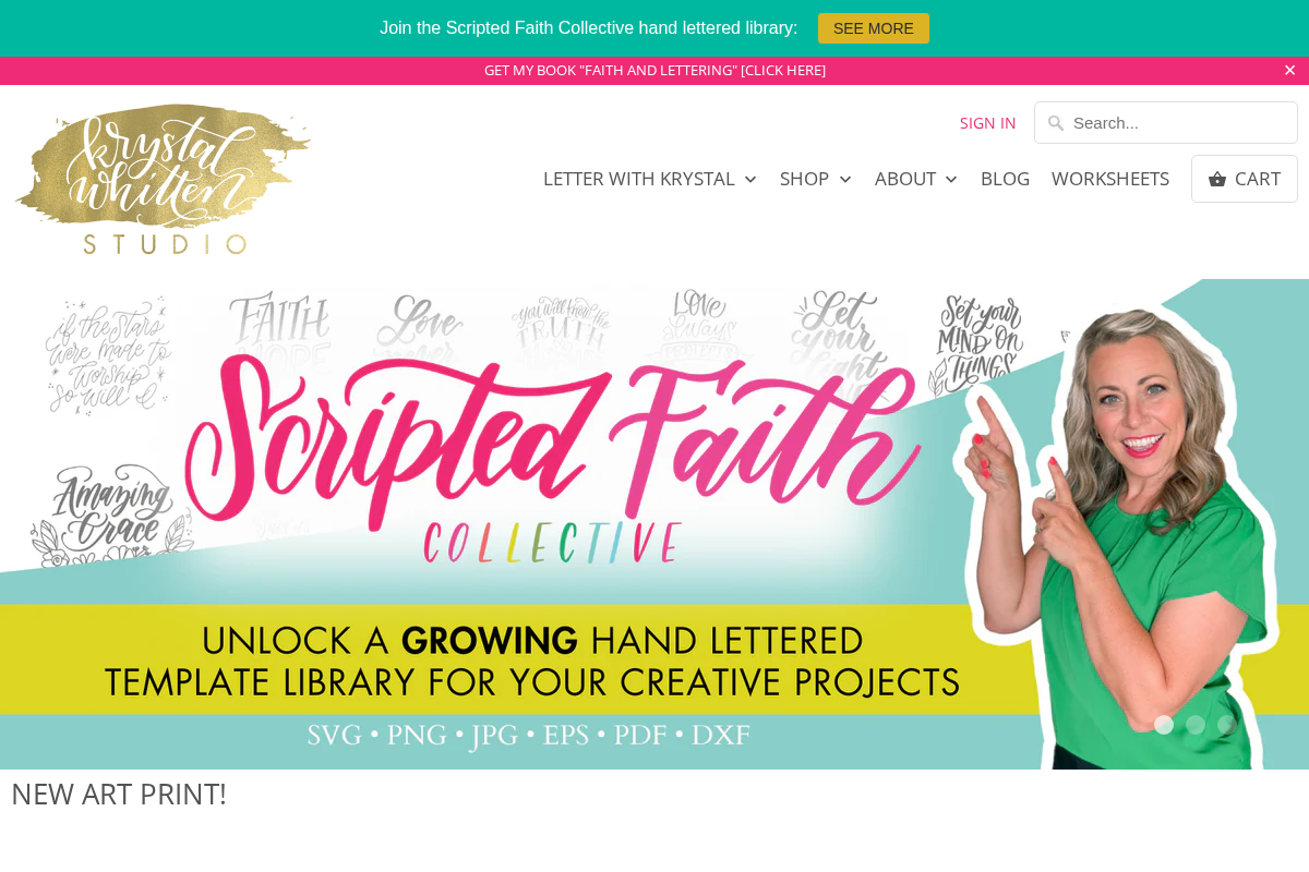 krystalwhitten.com homepage screenshot