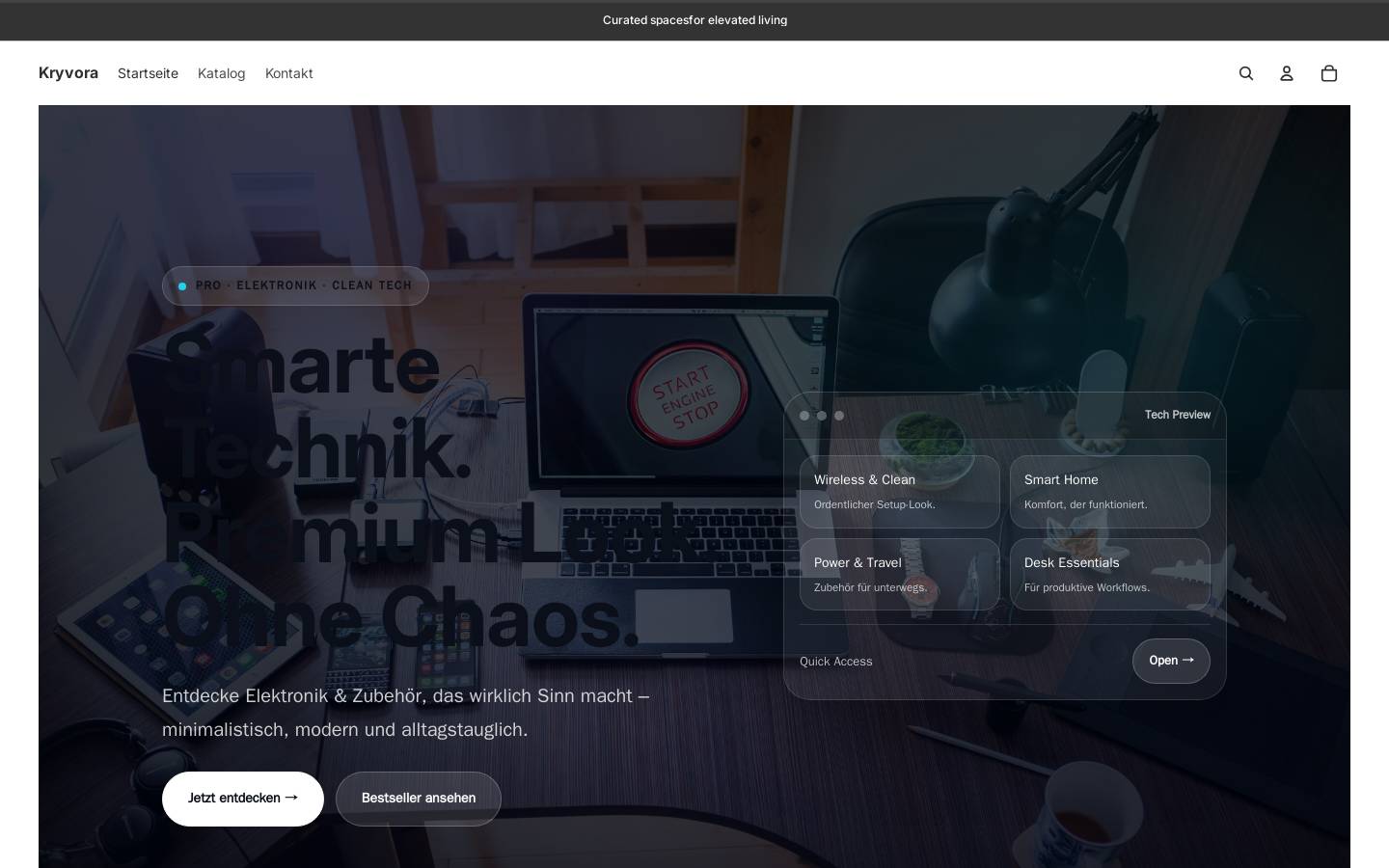 kryvora.shop homepage screenshot
