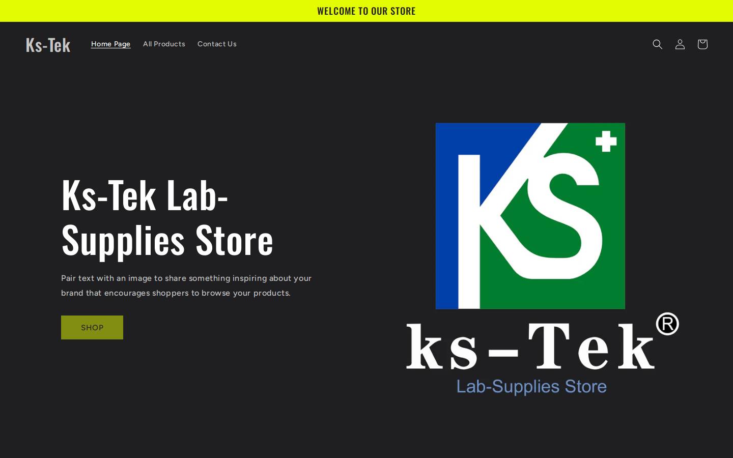 ks-tek.com homepage screenshot