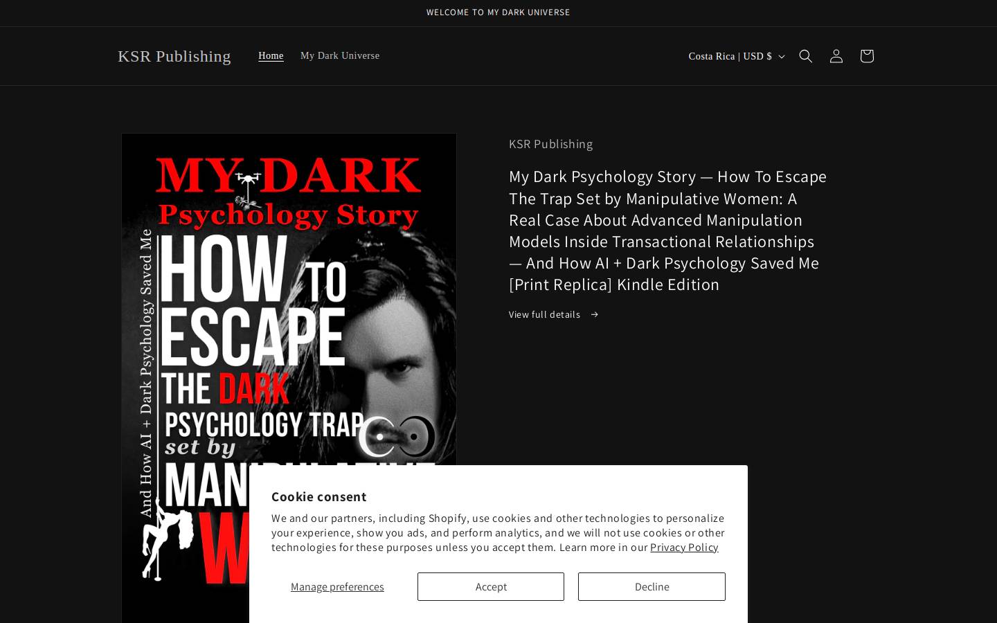 ksrpublishing.com homepage screenshot
