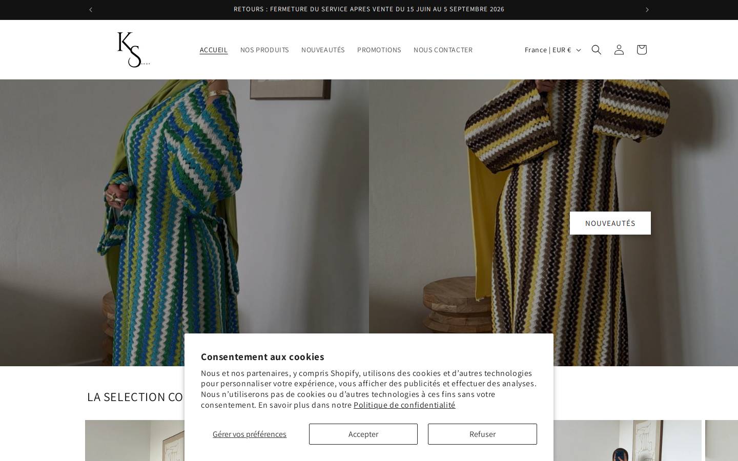 ksshop.co homepage screenshot