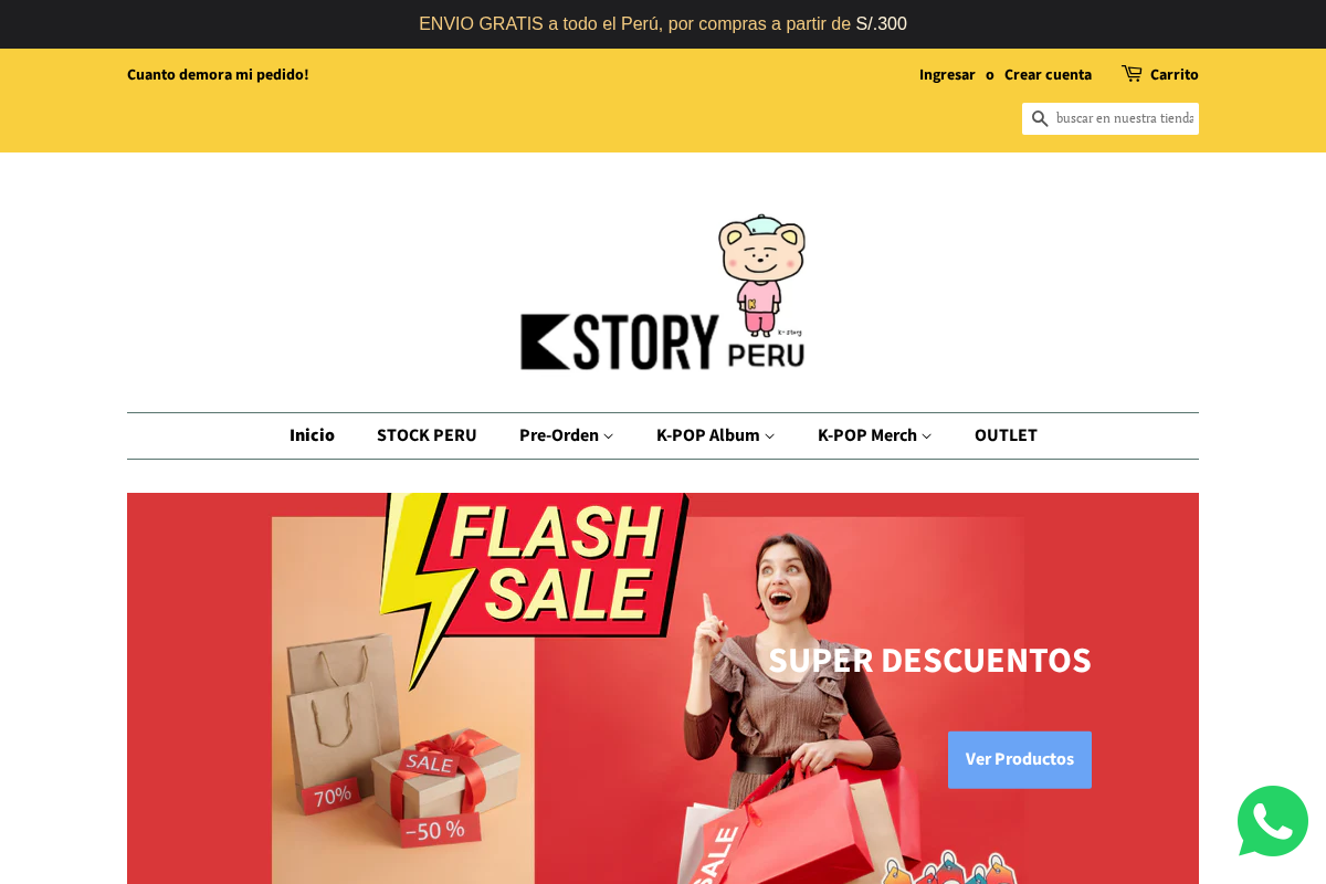 K.Story.Peru homepage screenshot