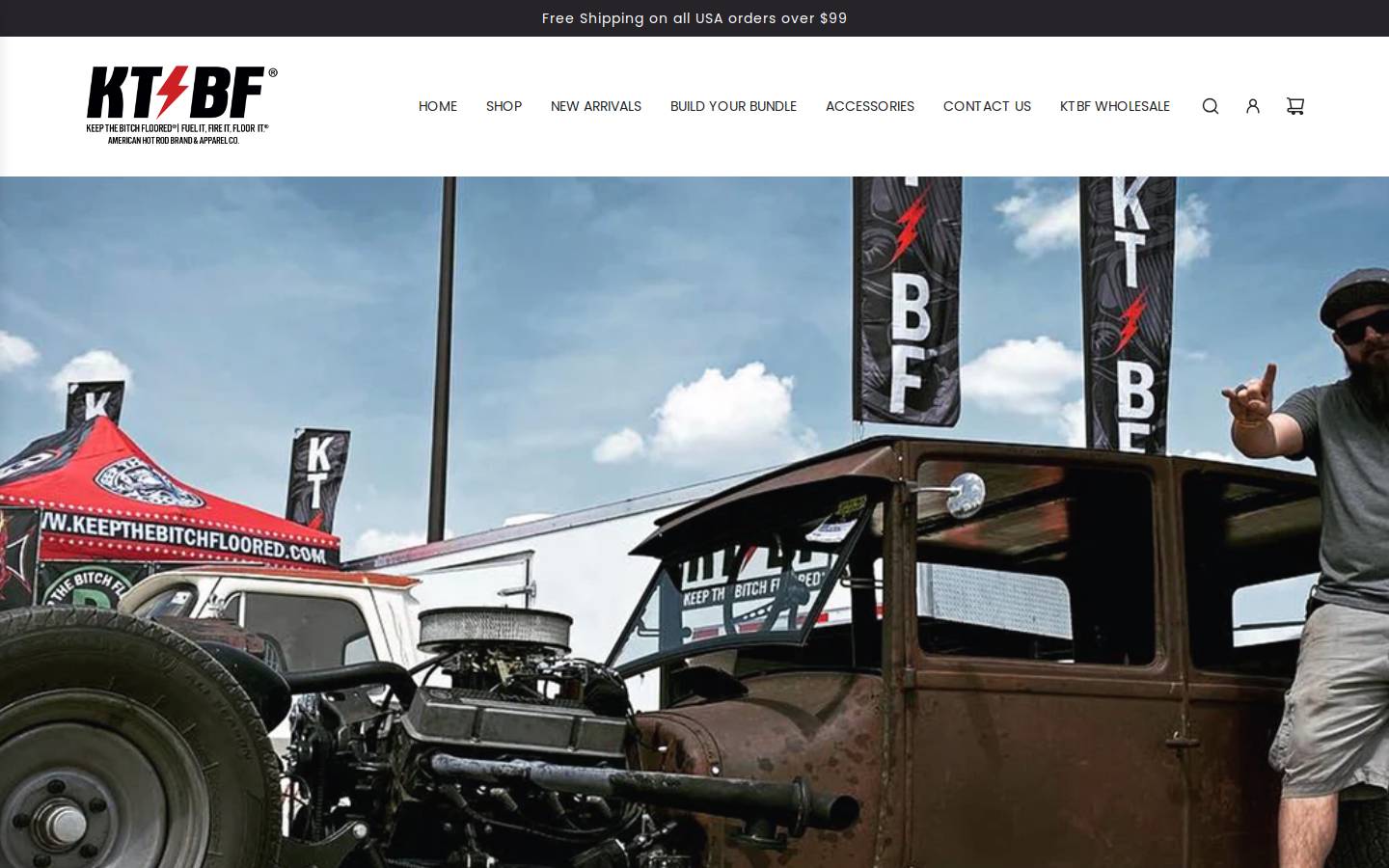 ktbfmotorco.com homepage screenshot