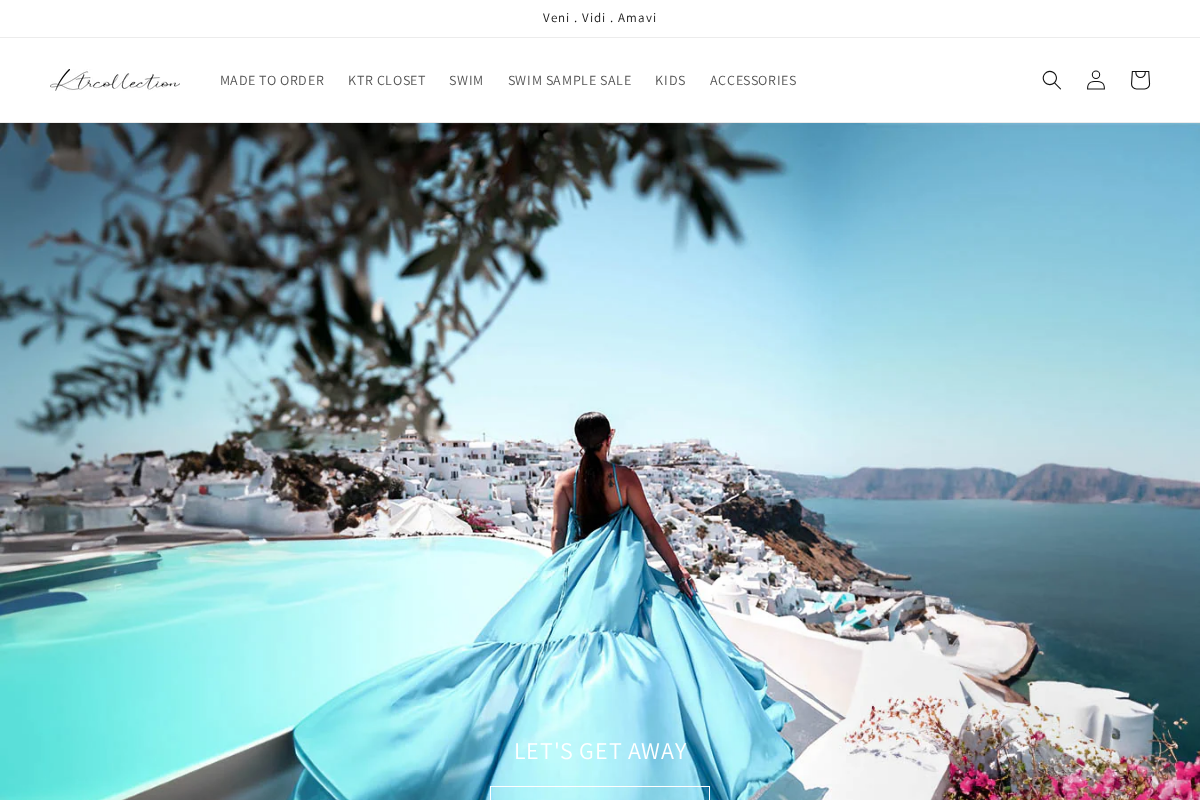 ktrcollection.com homepage screenshot