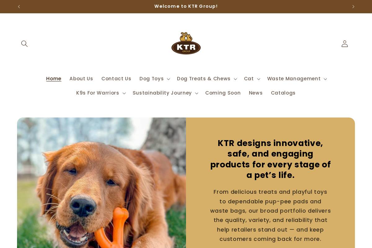 ktrgroupinc.com homepage screenshot