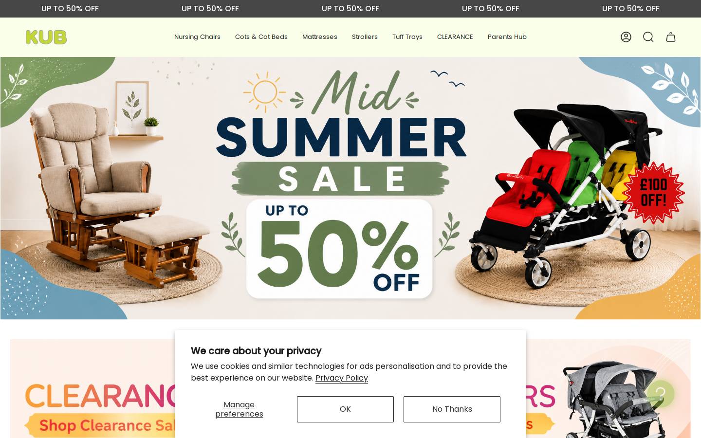 kubdirect.co.uk homepage screenshot