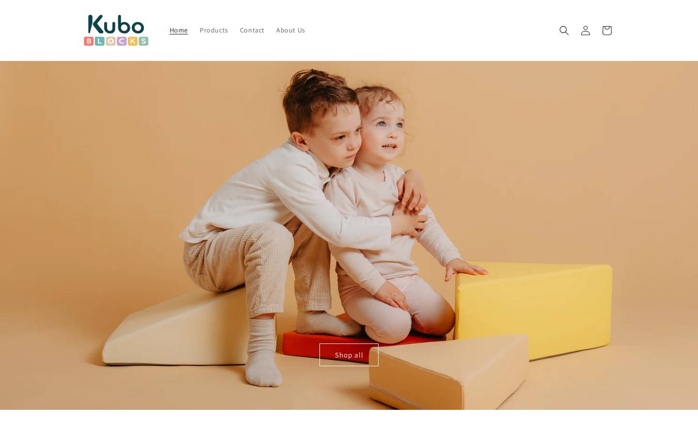 kuboblocks.com homepage screenshot