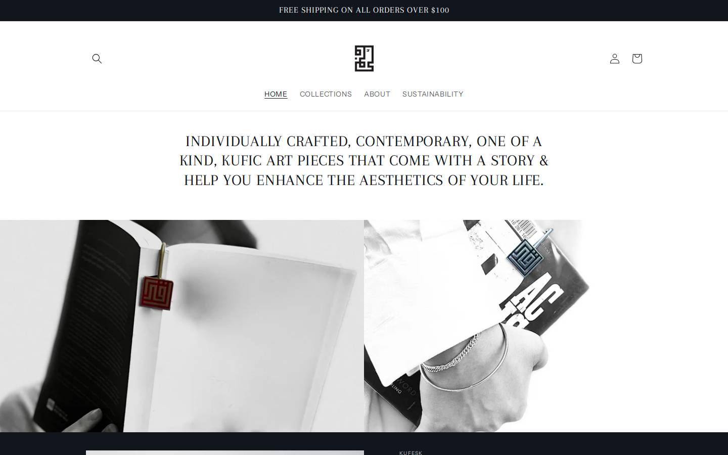kufesk.com homepage screenshot