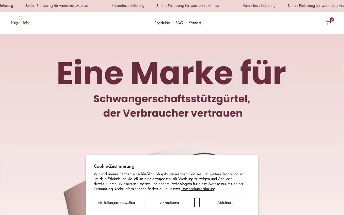 Kugelliebe homepage screenshot