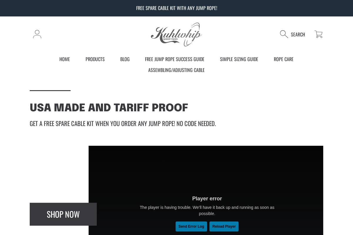 kuhlwhip.com homepage screenshot