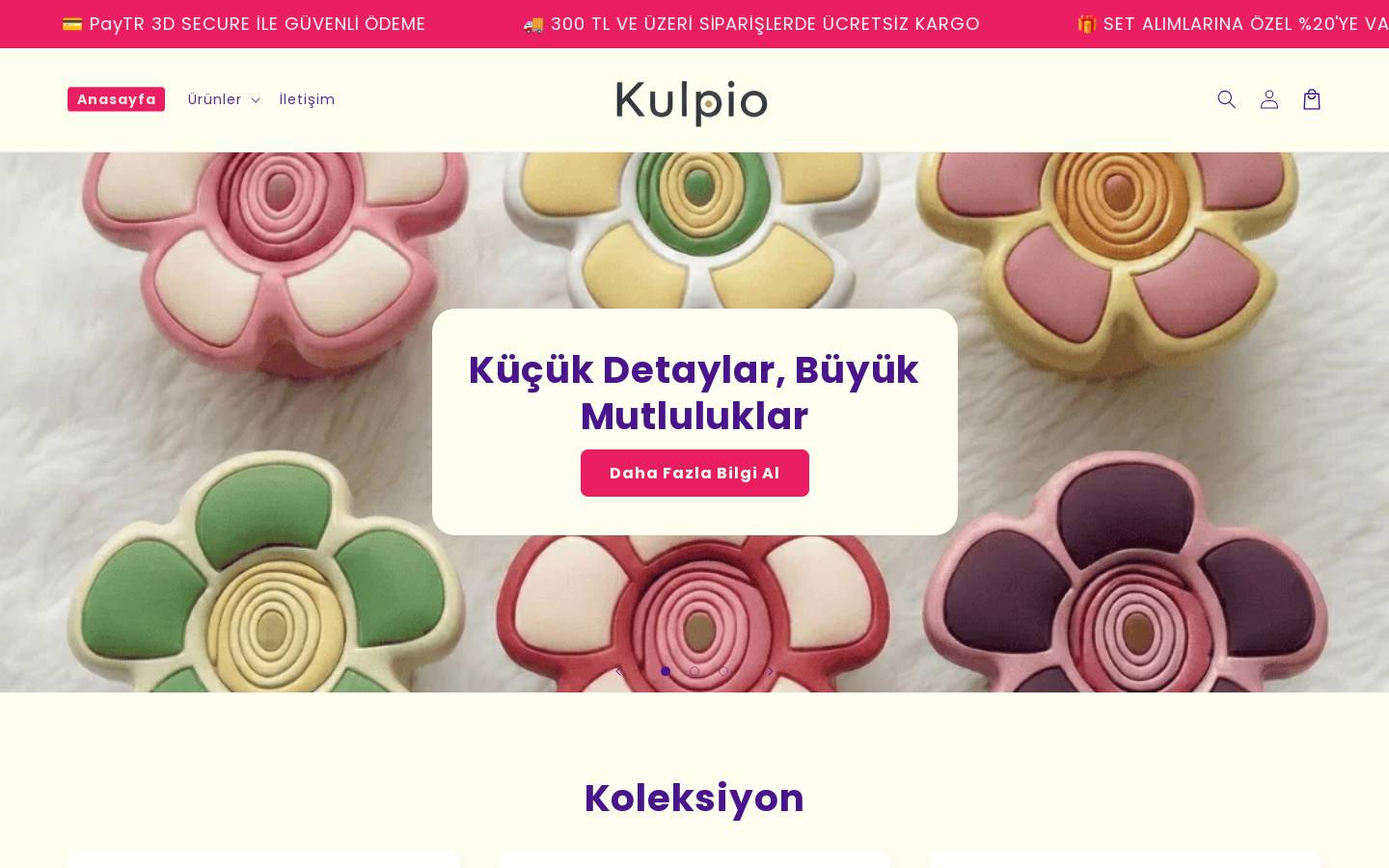 kulpio.com homepage screenshot