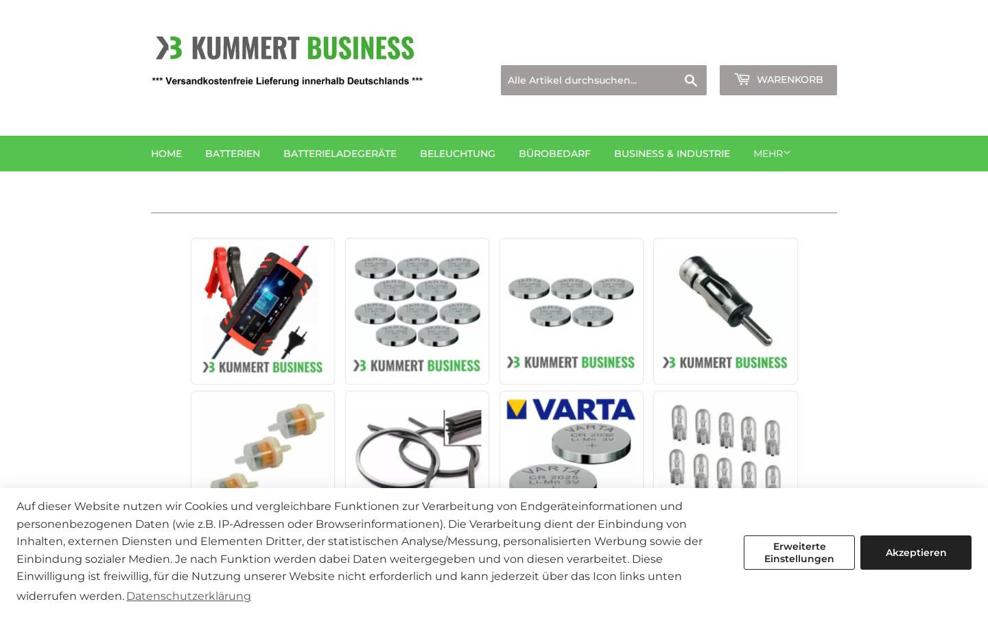 kummertbusiness.com homepage screenshot