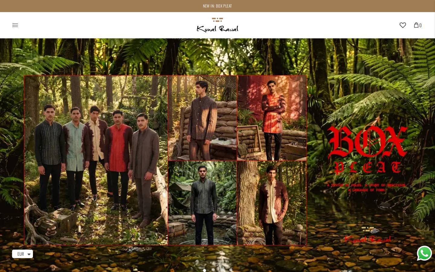 kunalrawalofficial.com homepage screenshot