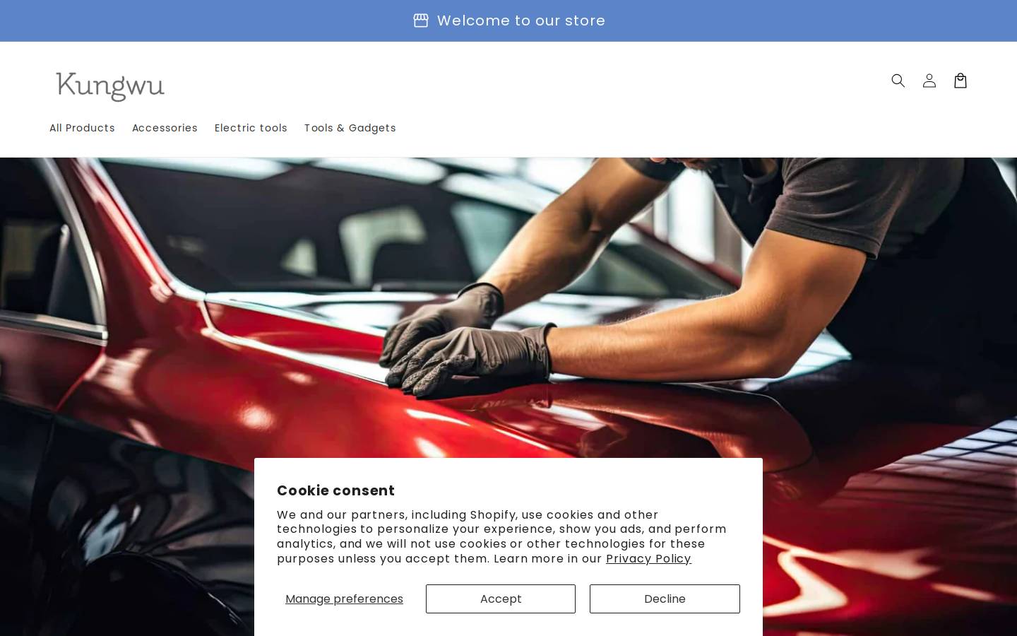 kungwu.com homepage screenshot