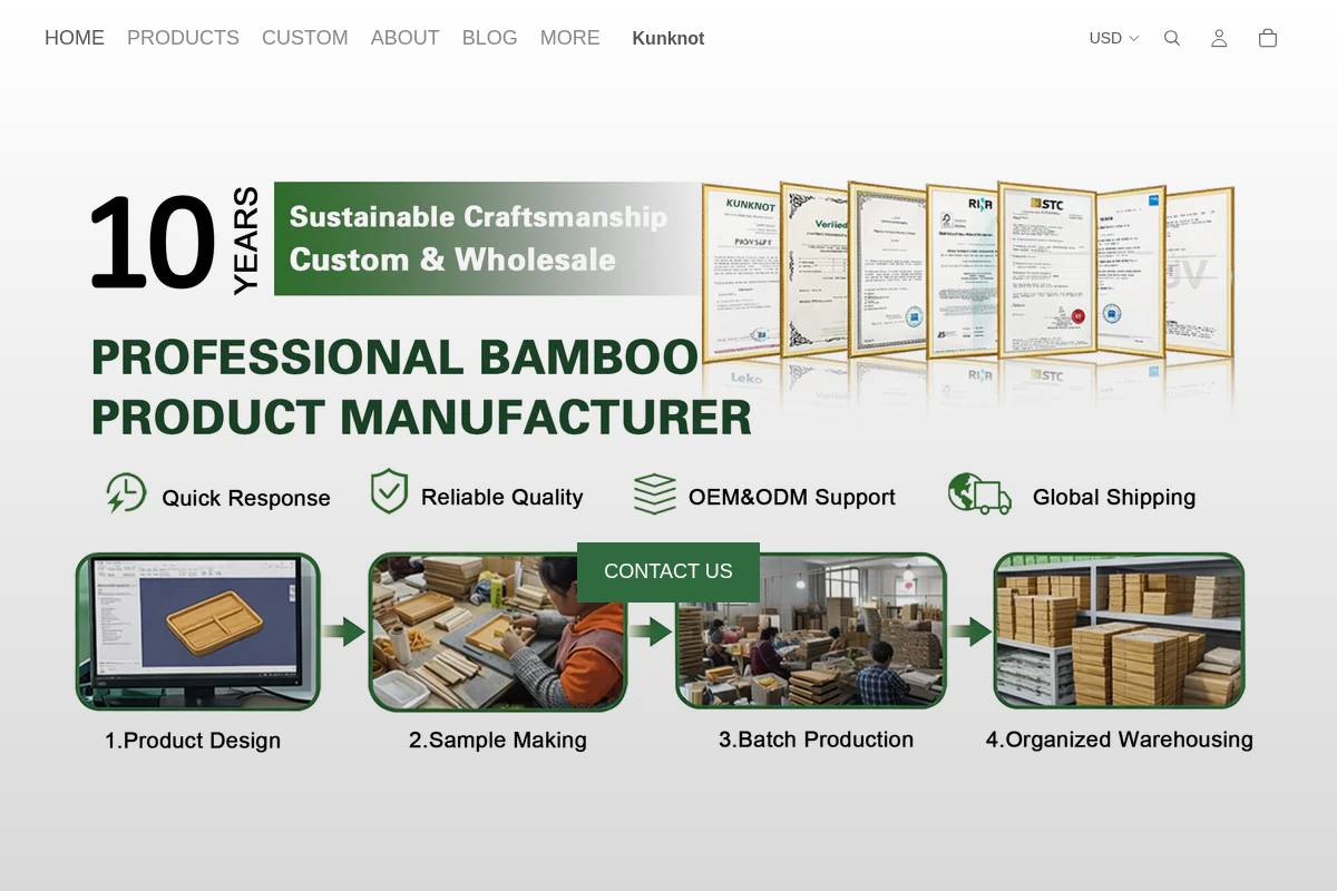 kunknot.com homepage screenshot