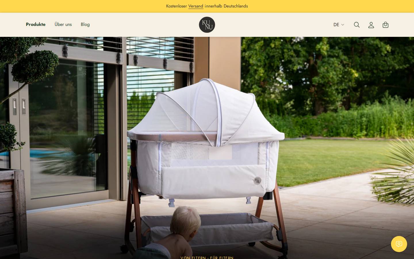 Kunu Store homepage screenshot