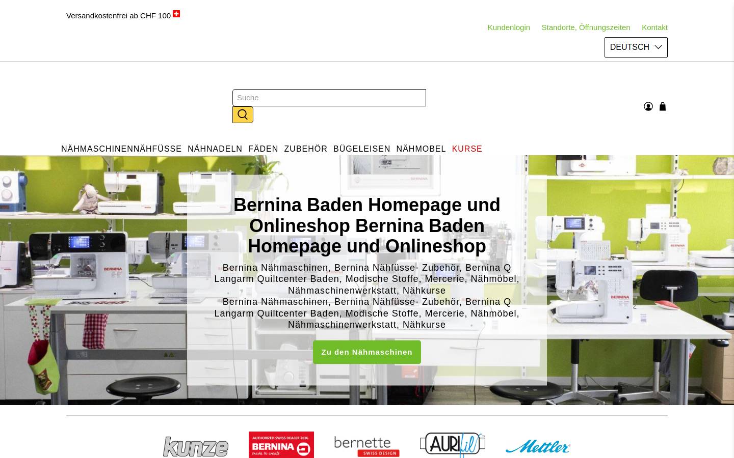 kunze.ch homepage screenshot