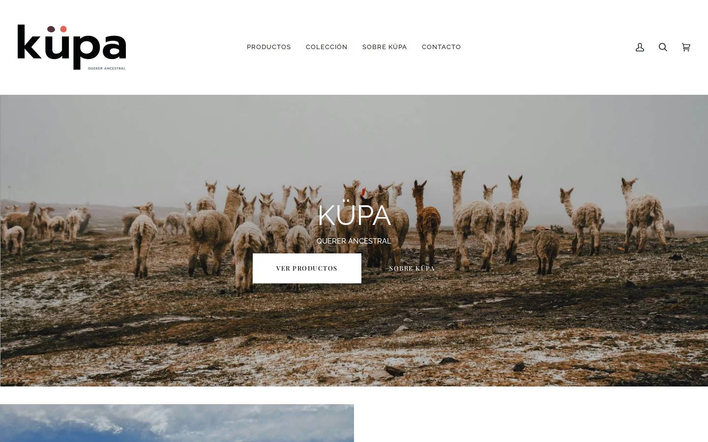 kupadiseno.cl homepage screenshot