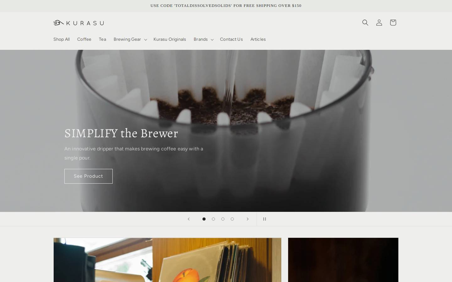 kurasu.sg homepage screenshot