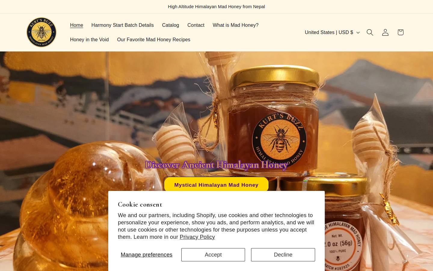kurtsbuzz.com homepage screenshot