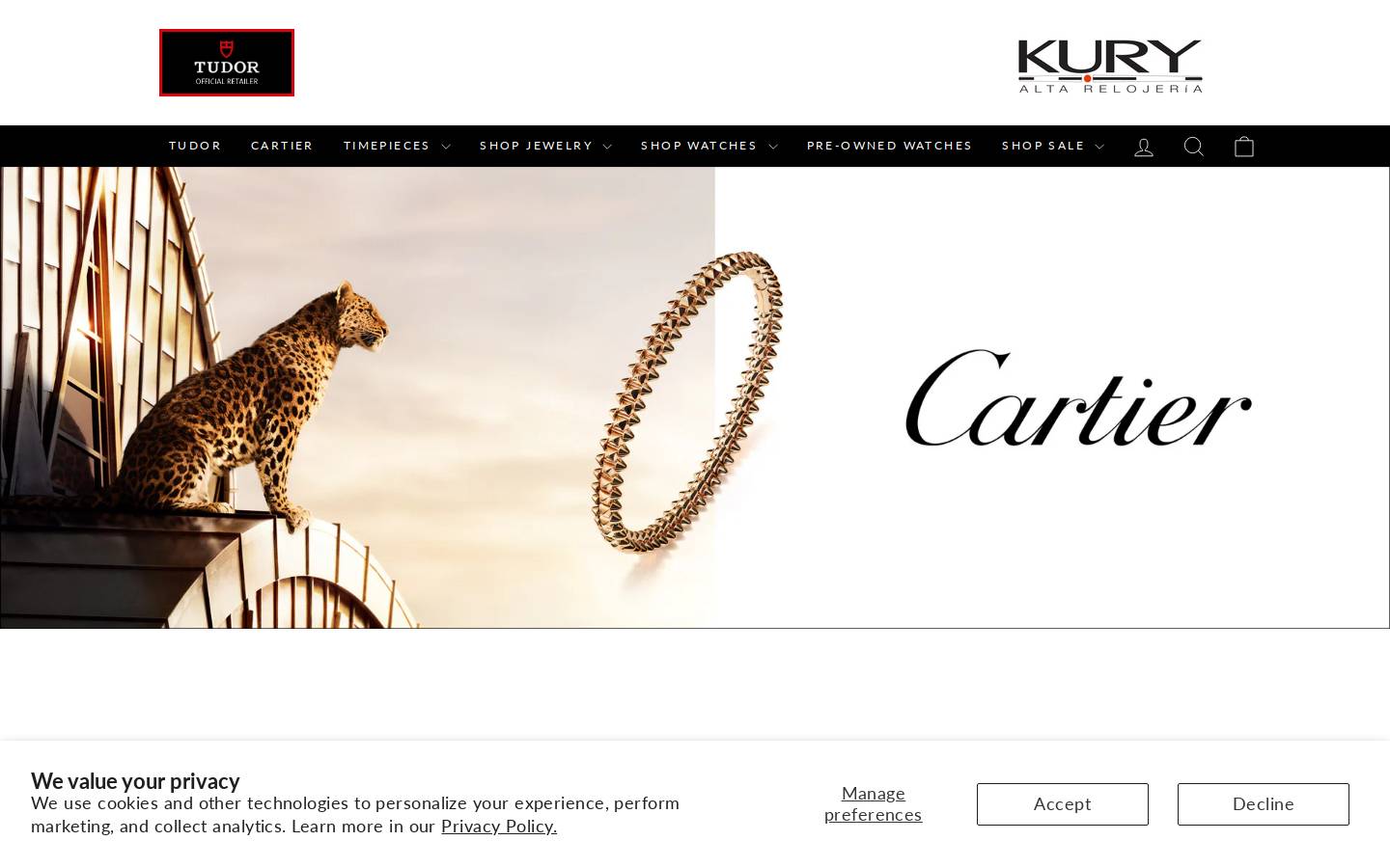 Kuryaltarelojeria homepage screenshot