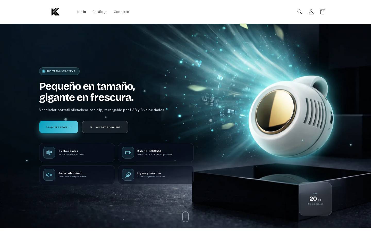 kuvate.com homepage screenshot