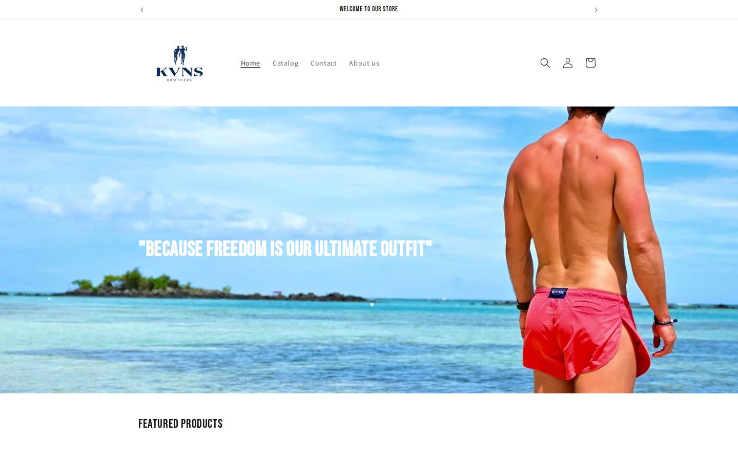 kvnsbrothers.com homepage screenshot