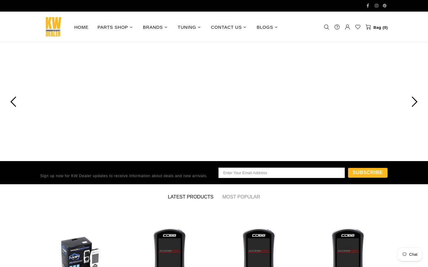 kwdealer.com.au homepage screenshot