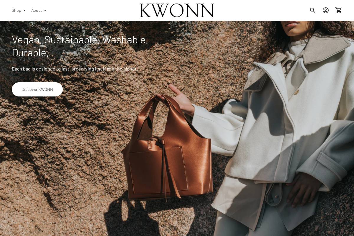 kwonn.co homepage screenshot