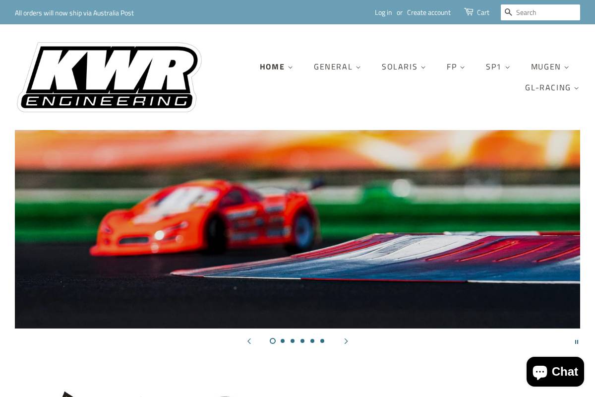 kwrengineering.com homepage screenshot