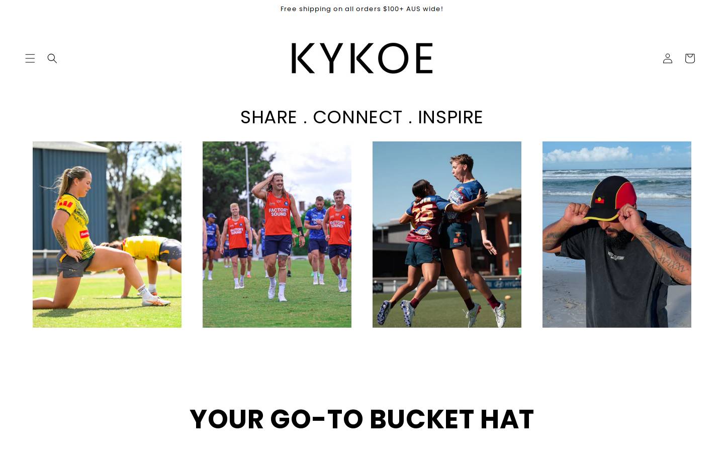 kykoe.au homepage screenshot
