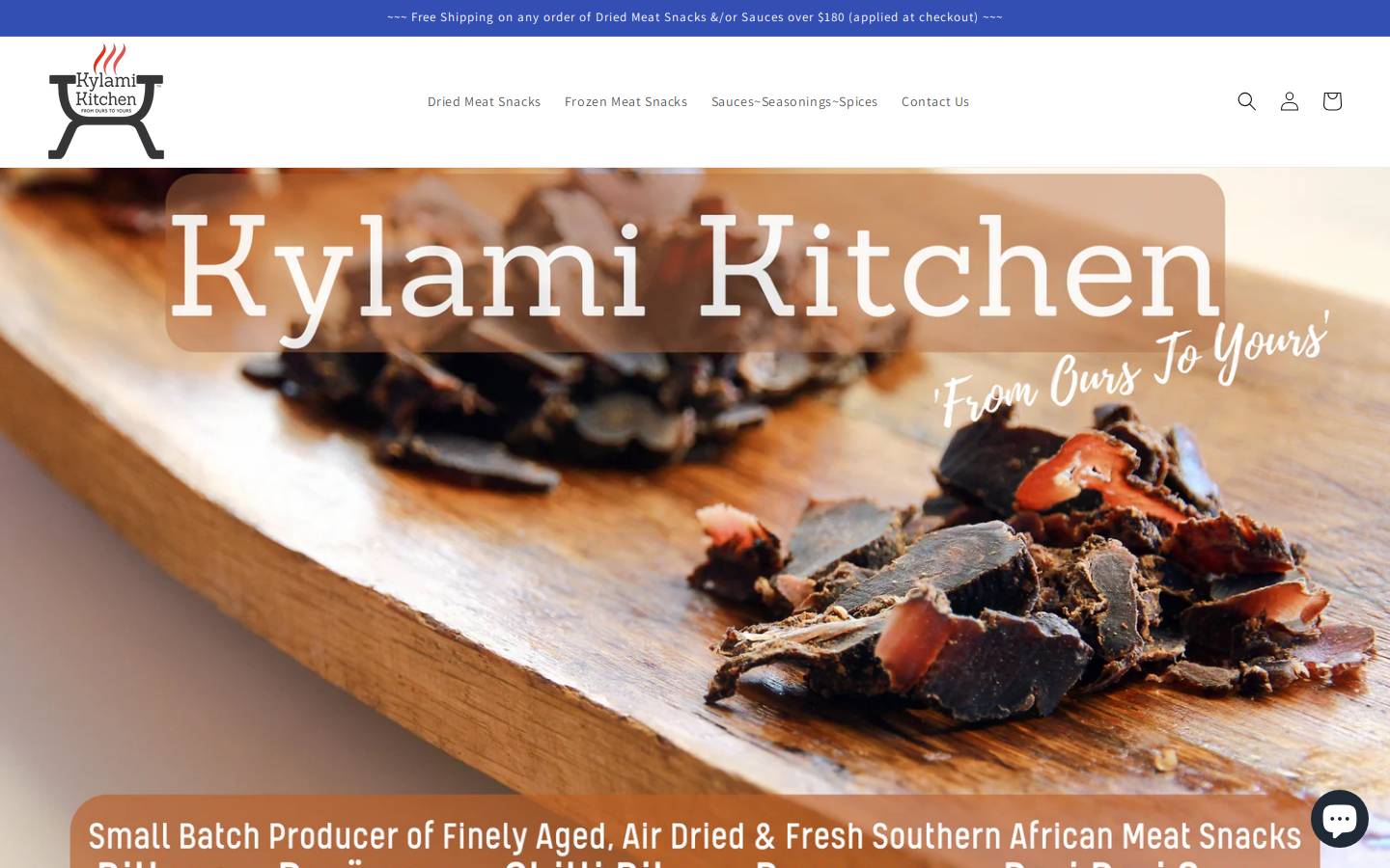 kylamikitchen.com homepage screenshot