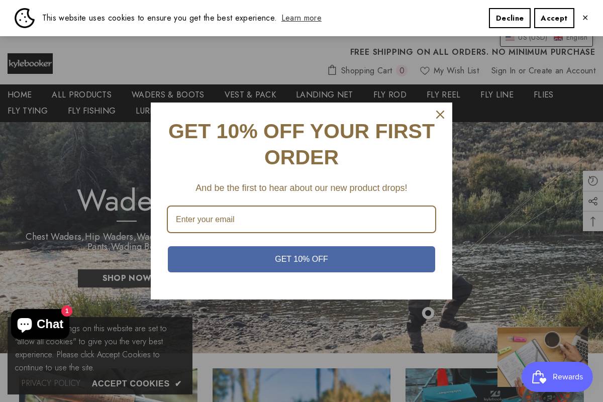 kylebooker.com homepage screenshot