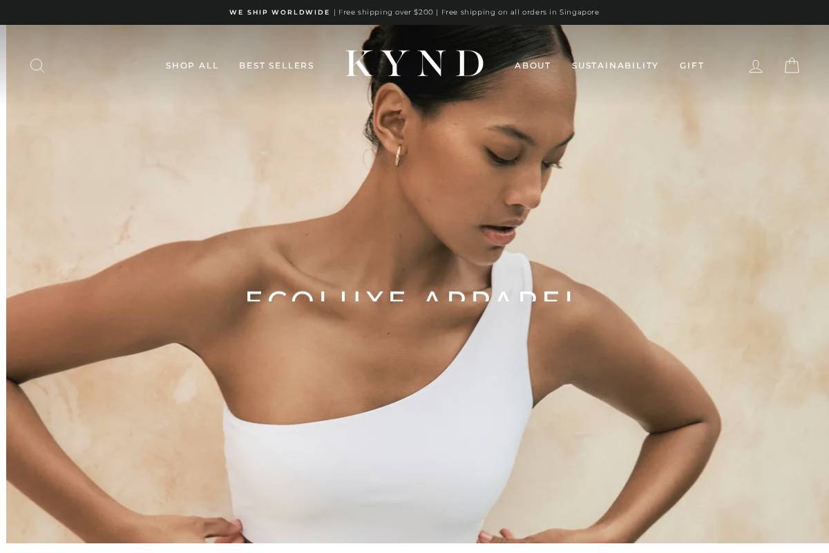 kyndcollective.com homepage screenshot
